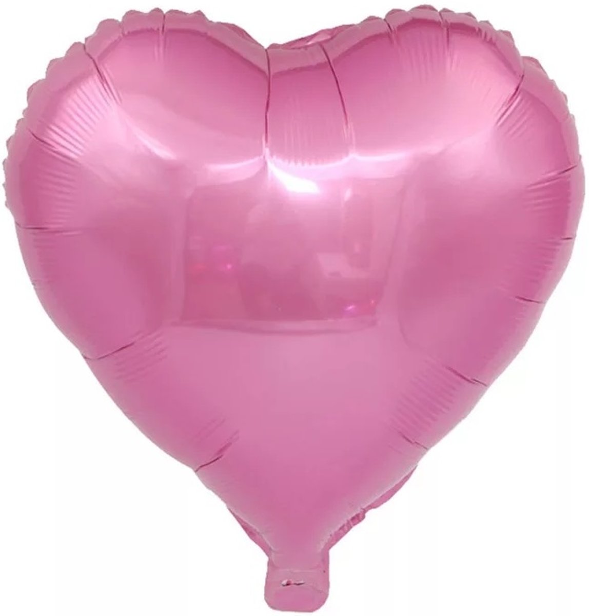 Folieballon hart | Roze | 18 inch | 45 cm | DM-products